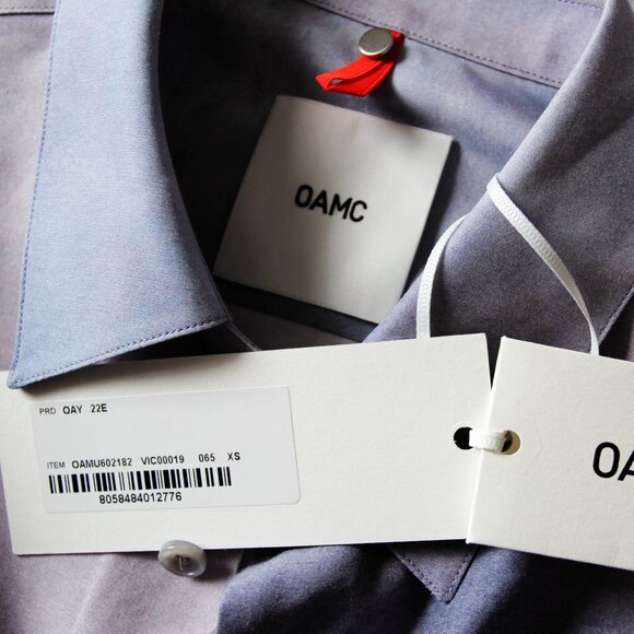 BNWT SS22 OAMC COSMOS PRINT SHIRT XS - Picture 9 of 12